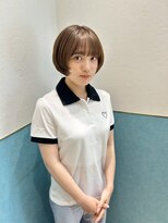 ロンド レイ 立川(Lond Ray) レイヤーボブ/ミルクティーベージュ/髪質改善/顔周り/立川