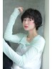 【ボブ・ショートヘアにおすすめ】カット+炭酸パーマ+トリートメント ￥17050