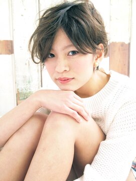 ナヌーク シブヤ(nanuk shibuya) 春夏に流行る☆カジュアルフェミニンな外国人風ショートボブ☆