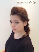 ロータス ヘアデザイン 船橋店(Lotus Hair Design)&nbsp;【Lotus　hair design】　エアリーミディアムスタイリング♪