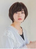 柔らかショートで女性らしいスタイルに☆