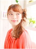 控えめだけど可愛いと人気のヘアーアレンジ