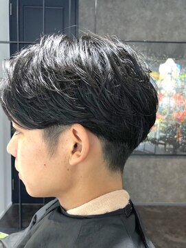 ルフ ヘアーデザイン(ruf hair design) 【ruf hair design】ツーブロックハンサムショート