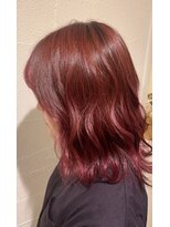 クラク 笹塚店(KURAKU) 暖色系ハイトーンカラー☆ピンクヴァイオレット