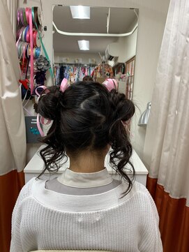 ビューティック ハラジュク(Hair&Make Beautique Harajuku) お団子ツイン