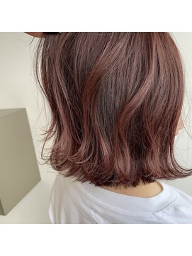 美容室 アイディー i-dee ピンクバイオレット