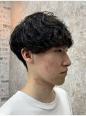 【戸田公園5分/メンズバーバー】ナチュラルツイストパーマ