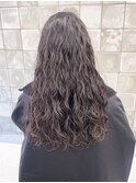 ロングパーマスパイラルパーマくるくるパーマ前髪パーマ