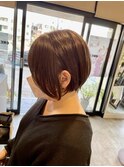 大人ショートボブ