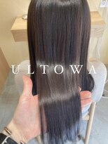 ソウスシア(SOURCE cia) 髪質改善ULTOWA×ラベンダーブラウン【佐藤和弥】