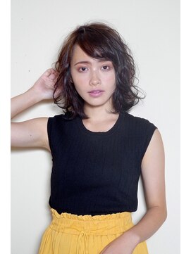 クシュ 所沢西口プロぺ通り(kusyu... ) ペールベージュセクションカラーグラデーションカラー外ハネボブ