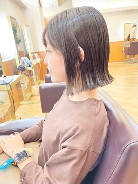 アルバ ヘアリゾート(ALBA) 【ALBAさわ】外ハネボブブラウン