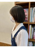 ボブ/ショートボブ/丸みショート/伸ばしかけボブ/20代30代