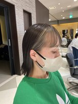 ジャパン ホンテン(JAPAN HONTEN)&nbsp;切りっぱなしボブ　フェイスフレーミングカラー