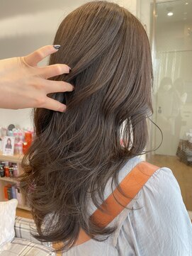 バイオレット 栄店(Violet) グレージュカラー くすみカラー アッシュベージュ レイヤー