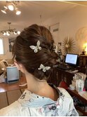 浴衣ヘアー