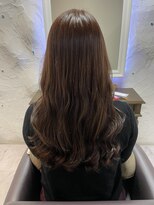 シエン 本店(CIEN) CIEN 杉本希 巻き髪風パーマ ロングウェーブ