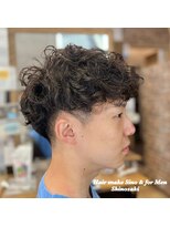 ヘアーメイク シーノ アンド フォーメン(Sino) 川越波巻き的なパーマ