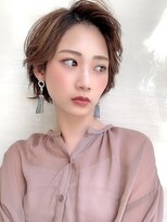 オーロ(ORO)&nbsp;トレンド大人可愛いモテ愛されかきあげショート