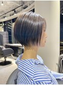 【似合わせイメチェンカット】大人ショートボブ×グレージュ