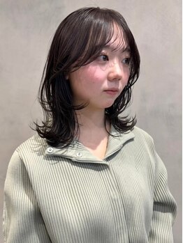 マッシュ 天王寺あべの(MASHU)の写真/トレンドの顔周りレイヤーで忙しい朝もすぐオシャレ☆下ろしても結んでもオシャレな垢抜けスタイルに
