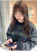 韓国ハッシュカット レイヤー 顔周り 前髪 haruhi