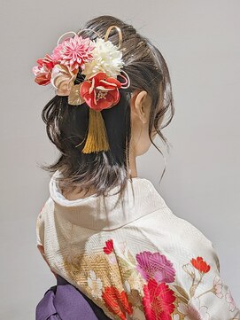ヘアリゾート粋 新宿三丁目本店 【新宿三丁目】振袖着付けへアセット