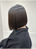 #酸性ストレートパーマ/10代/20代/30代/40代/髪質改善/ボブ