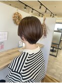 くびれショート♪/梅田美容室/金城二千夏