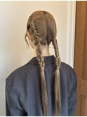 お呼ばれヘアアレンジ