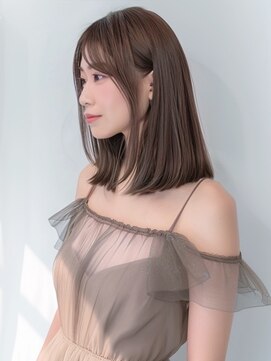 アルトリスト(Altruist Aging×HAIR&SPA) ☆オリーブグレーココアベージュ小顔クラゲヘアー/黒髪/髪質改善