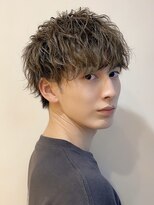 テン 心斎橋(tenn.)&nbsp;心斎橋ツイストパーマメンズマッシュスパイラルパーマウルフ●