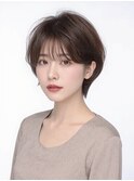 ナチュラルハンサムショート