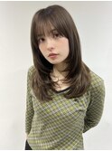 レイヤーカットワンカールショコラブラウントリートメント下北沢