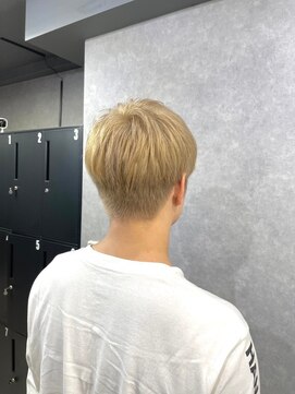 クリーブ 池袋(creeb) ブロンド/ホワイトブロンド/メンズスタイル/ハイトーンカラー