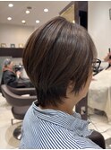 20代30代40代50代小顔ボブ丸みショートハンサムショート