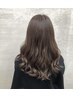 カット+透明感カラー+3step〈inborn〉トリートメント￥9900