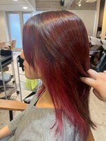 ヘアーアンドメイク ファット(Hair&Make PHAT)&nbsp;20代30代40代高発色ヘア×スカーレットレイヤーロング