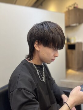 エイト ソル 博多筑紫口店(EIGHT sol) ウルフカット