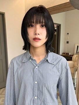 ファルファラ(farfara) 【farfara】顔まわりショートレイヤー(問屋町テラス)大島結衣