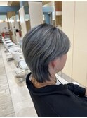 センターパートウルフレイヤー