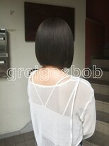 コレットヘアー ザモリオカ(Colette HAIR the MORIOKA)&nbsp;-kanna-透明感グレージュ×ぱつっとボブ♪