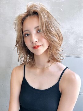 エイミー(Aimee) 大人ミディー×ミルクティーベージュ