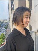 ショートボブ