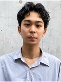 センターパートショート