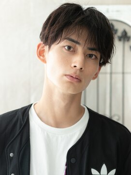 モッズヘア メン 新所沢店(mod's hair men) ダークアッシュ学生ツイスパ刈り上げマッシュd新所沢