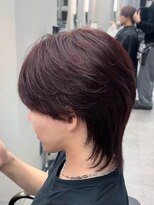 リッカ(LICCA)&nbsp;【chinami】ワインレッド/韓国風メンズウルフ