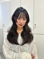 アスター 天神大名店(Aster) 小顔に見えるトレンドヘア/黒髪/オリーブグレー/ココアベージュ