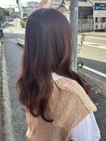 ブライト(bright)&nbsp;カシスピンクカラー/ブリーチカラー/miku