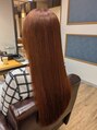 アグ ヘアー エクラ 津志田店(Agu hair eclat) ブリーチ無しでピンクベースのカラーです!
